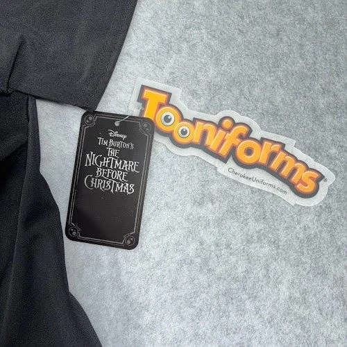 Nightmare before Christmas Scrub Top XL Cherokee Tooniforms Jack Sally NWT - Image 3 of 4