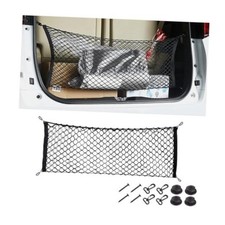 Car Rear Cargo Net, Adjustable Elastic Vehicle Double-Layer 35.43" x 11.81"