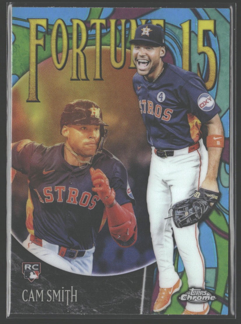 2025 Topps Chrome Update #F15-25 Cam Smith Fortune 15
