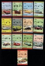 St Lucia 1984 1985 Cars Automobiles selection to $3 MNH