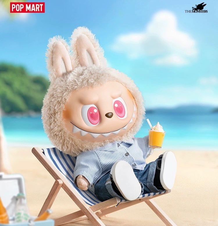 POPMART THE MONSTERS FLIP WITH ME Vinyl Plush Doll 40cm High