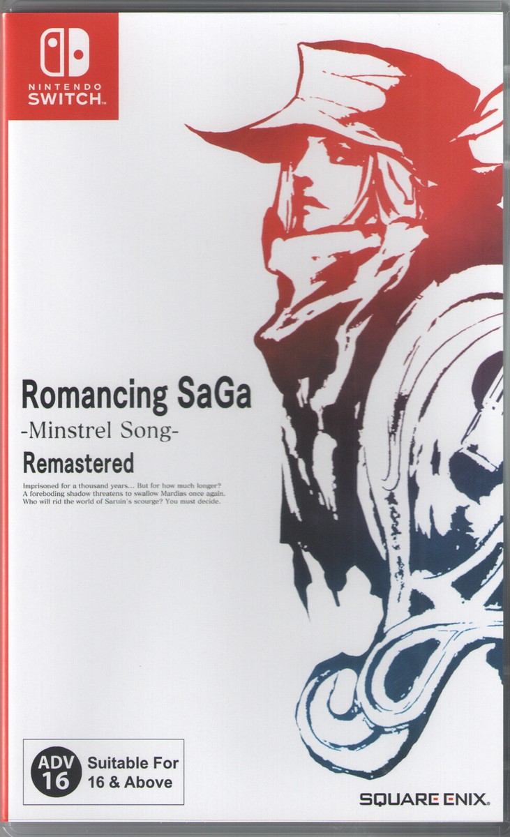 Romancing SaGa: Minstrel Song Remastered for Nintendo Switch Romancing SaGa: Minstrel Song Remastered for Nintendo Switch
