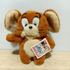 Vintage Retro Tom  Jerry Turner Entertainment 6" Plush Toy SEGA 1992 Japan TAG