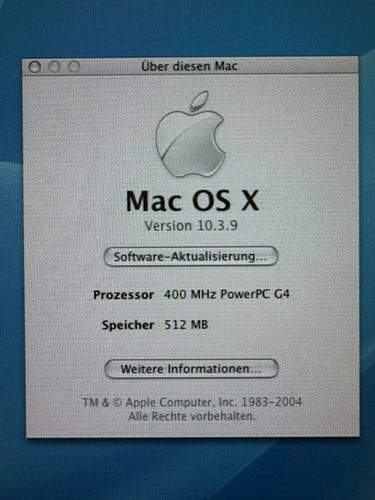 Apple Power Mac G4 400Mhz 512 Sdram (EMC#1832) - Bild 12 von 22