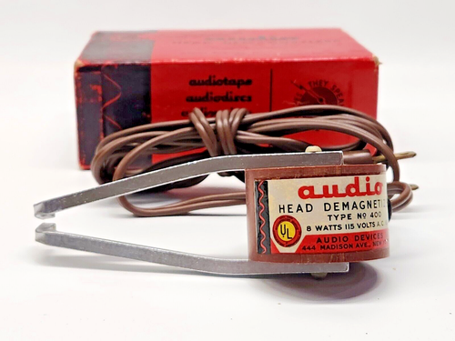 AUDIO DEVICES HEAD DEMAGNETIZER No. 400 IN BOX - Picture 2 of 6