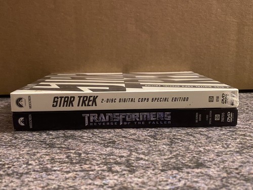 2 DVD Lot: Star Trek (2009), Transformers: Revenge of the Fallen NEW / SEALED - Picture 3 of 11