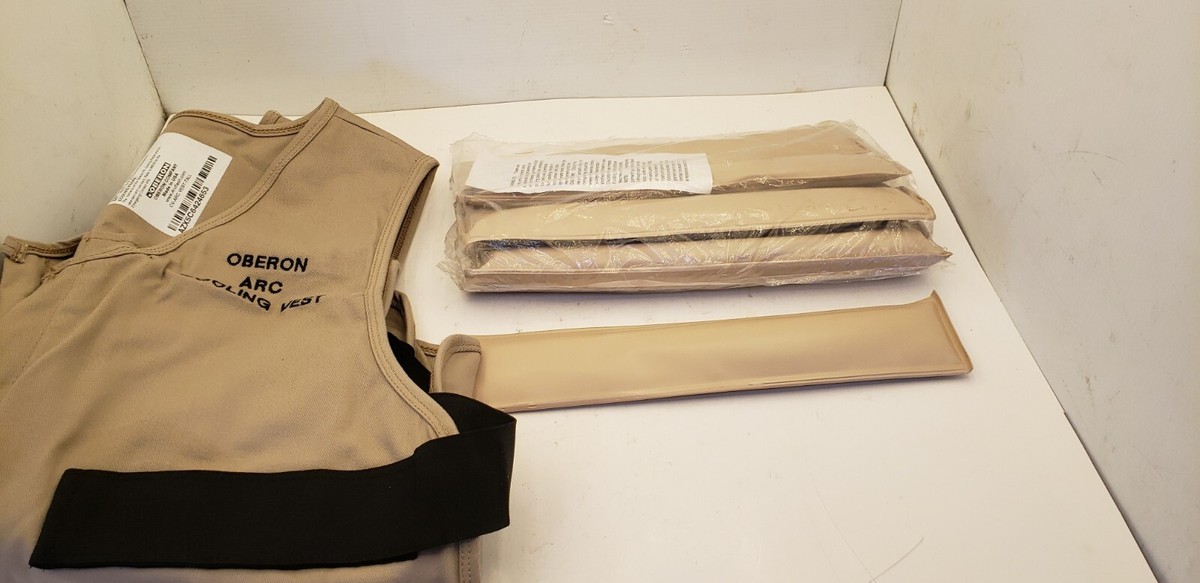 OBERON AZX5C6424653 CV-ARC FLASH COOLING VEST W/ 8 COOLING PACKS