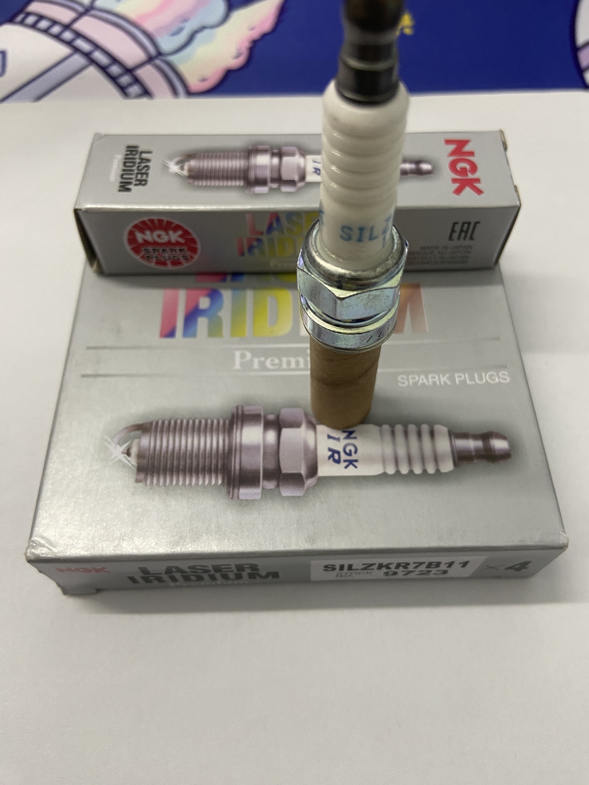 6pcs for ngk Laser Iridium Plug Spark Plugs 9723 SILZKR7B11 9723