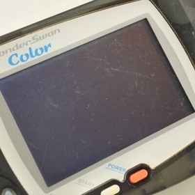 WonderSwan Color Console CRYSTAL BLACK WSC-001 Bandai 0100271027 ws