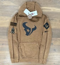 AUTHENTIC Nike Houston Texans 2023 Salute to Service Hoodie Men's NFL Sideline