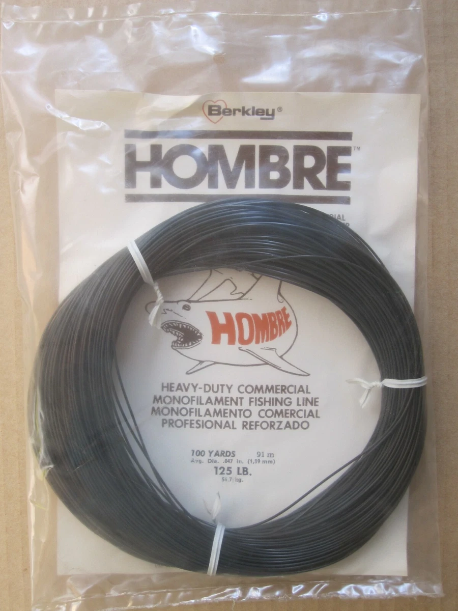 Berkley Hombre Heavy Duty Commercial Monofilament Fishing Line 100 yds 125  lb