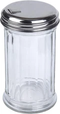 Glass Sugar Shaker Dispenser Pourer, 5.5 Inch