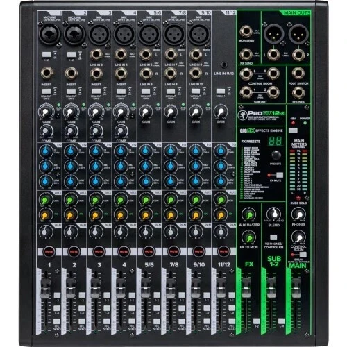 Mackie Pro FX 12 v3 | Neu 12-Kanal USB Mixer mit Effekten & Onyx-Preamps - Bild 4 von 4
