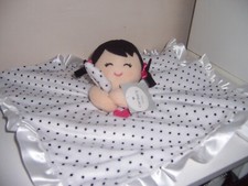 New carters Doll cuddle blanket with rattle new lovely lovie blanket