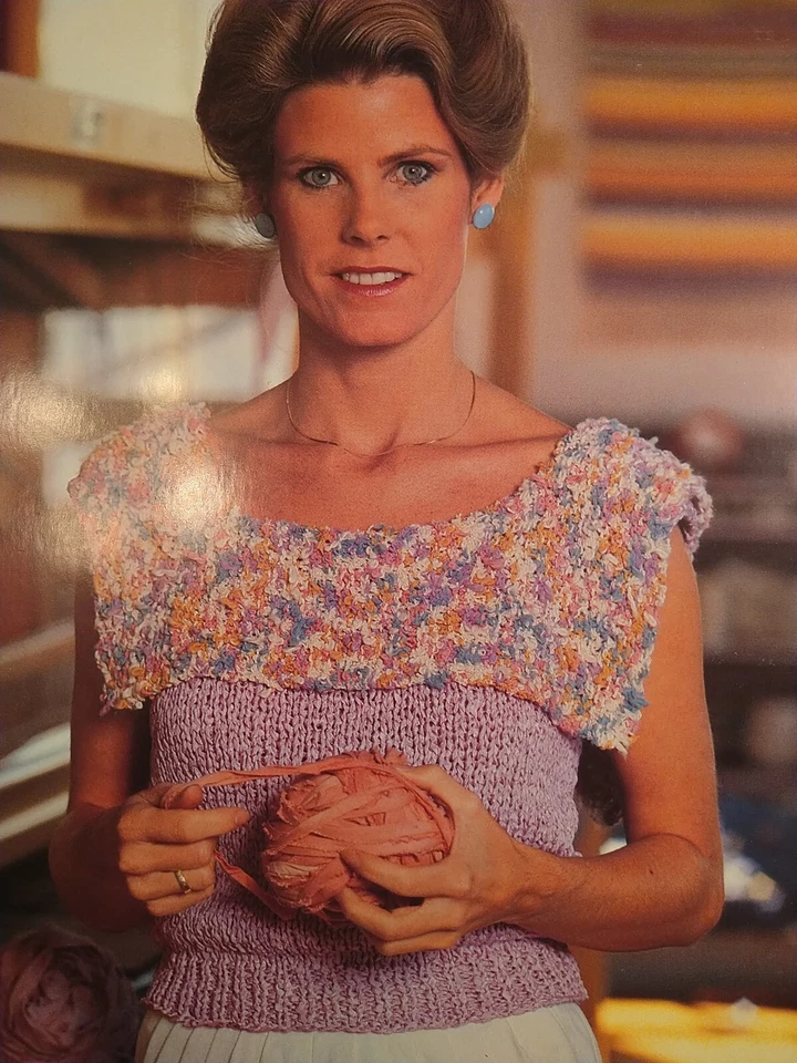 Ribbon Knits Susan Starr  SWEATERS COLLARED CLASSICS 3 Square Neck Pullovers - Image 3 of 3