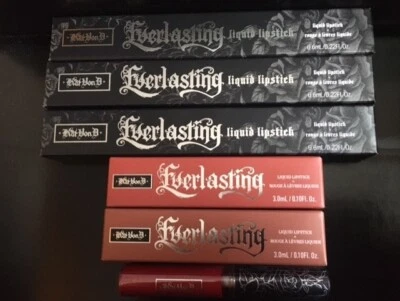 KVD Everlasting Liquid/Hyperlight Lipstick-Choose Your Shade-Free Postage