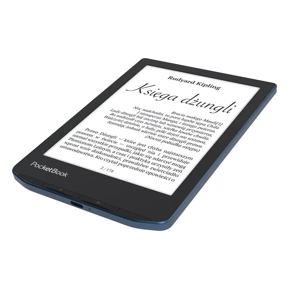 PocketBook Verse Pro Azure 1072x1448 6" E Ink 16GB 1500 mAh Wi-Fi Bluetooth - Image 4 of 4