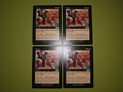 Fugue x4 Exodus 4x Playset Magic the Gathering MTG 