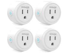 (4pc Pack) WiFi Smart Plug Socket Outlet APP Control Works w/ Alexa & Google 2.4