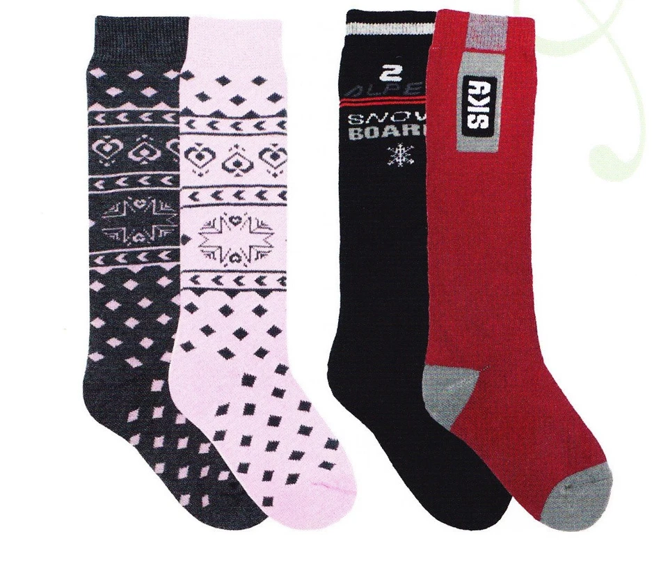 RIESE STRÜMPFE RIESE 2x Thermokniestrümpfe 19 - 22 * 27 - 30 * 39 - 42 Thermosocken Winter warm