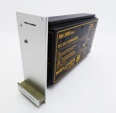Melcher Vibro-Meter BM 3000 BM3000 BM3572-0 DC-DC Converter -used-
