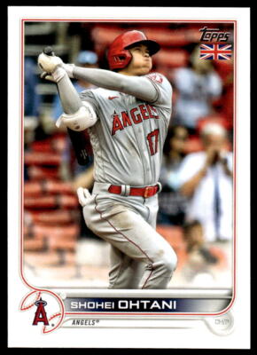 2022 Topps UK Edition #1 Shohei Ohtani BASEBALL Los Angeles Angels