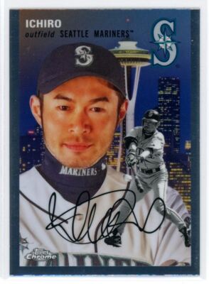 2023 Topps Chrome Platinum 1954 City Variation Ichiro Seattle