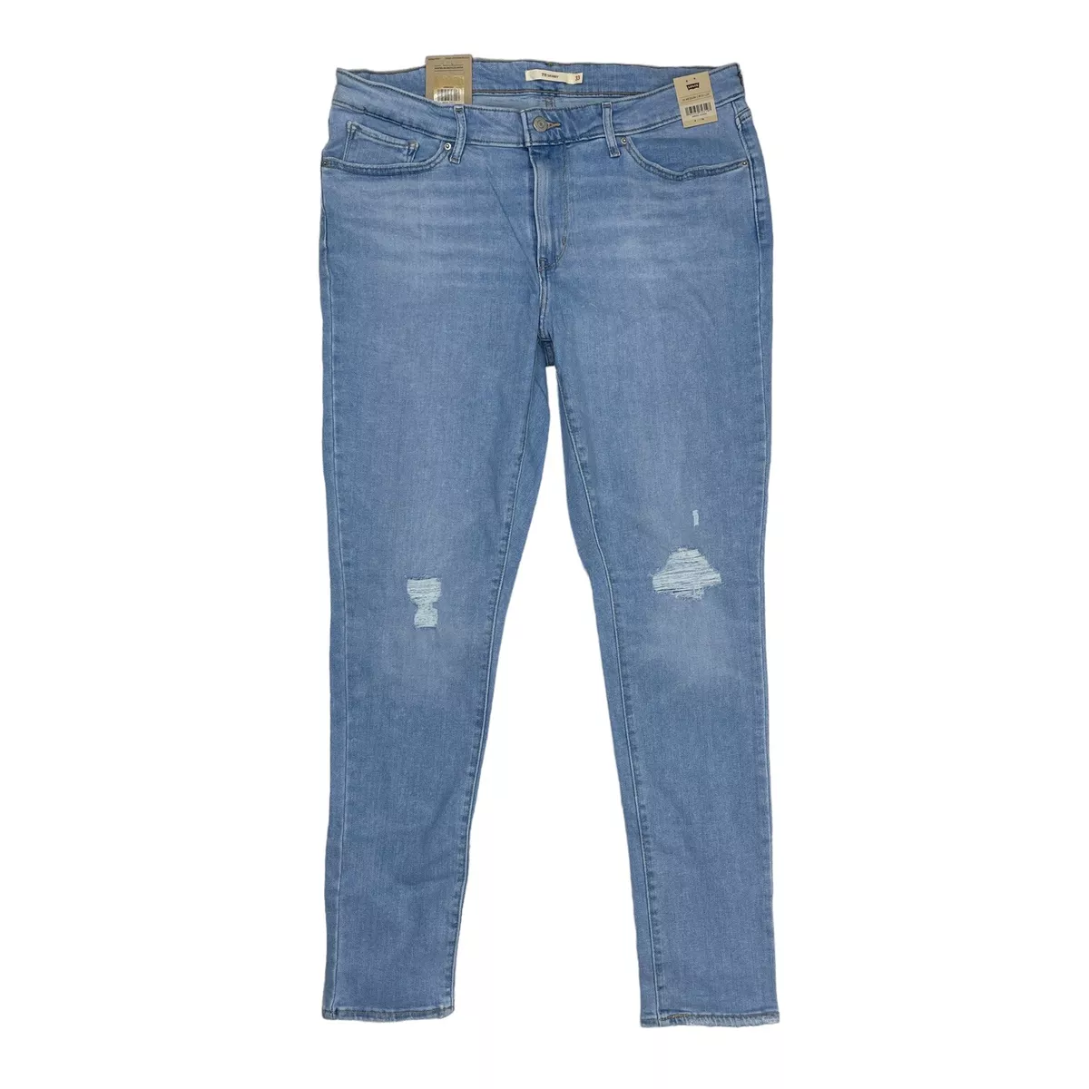 Levi's 711 ripped skinny jeans 2025