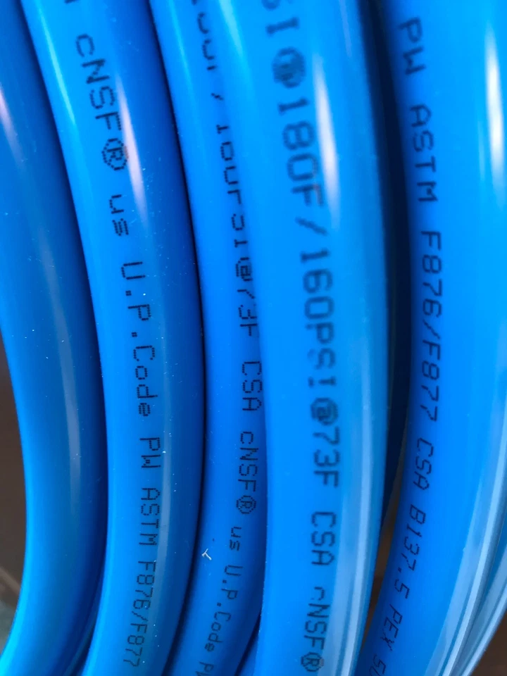 1/2" x 300ft EFIELD Blue Color lPex Tubing/Pipe(NSF) For Potable Water - Image 3 of 4