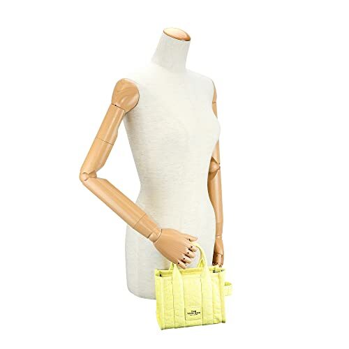 Marc Jacobs Women's The Croc-Embossed Mini Tote Bag Tender Yellow