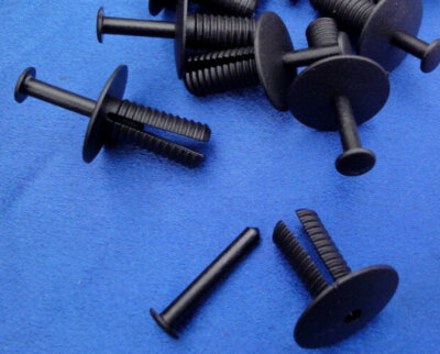 16x Trim Clips Fixing Clips Retainer 8.5mm Black 190A