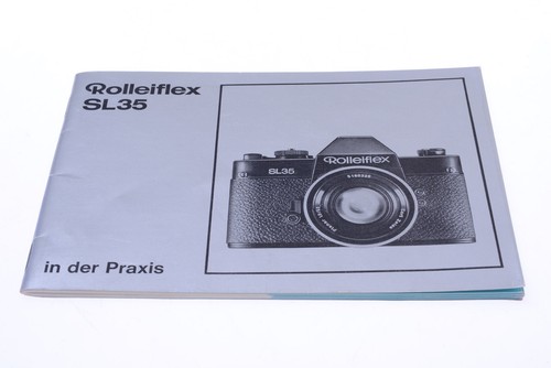 Original Rolleiflex 3.5F Instruction Book Manual en Français