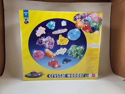 EDU-Toys Crystal Wonder Science Kit New Sealed 