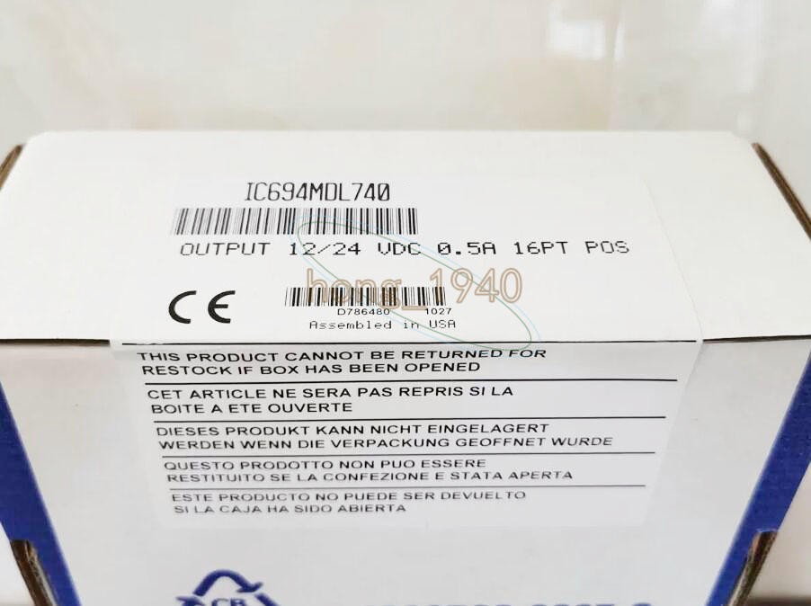 ONE NEW GE FANUC PLC Module IC694MDL740