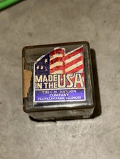 Vintage CH Hanson Steel Stamp Set