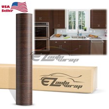 Wood Grain Teak Oak Cherry Ebony Vinyl Wrap Sticker Dash Trim Air Bubble Free