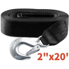 Deluxe Boat Trailer Replacement Winch Strap 10000lb With Snap Hook Heavy Duty Deluxe Boat Trailer Replacement Winch Strap 10000lb With Snap Hook Heavy Duty