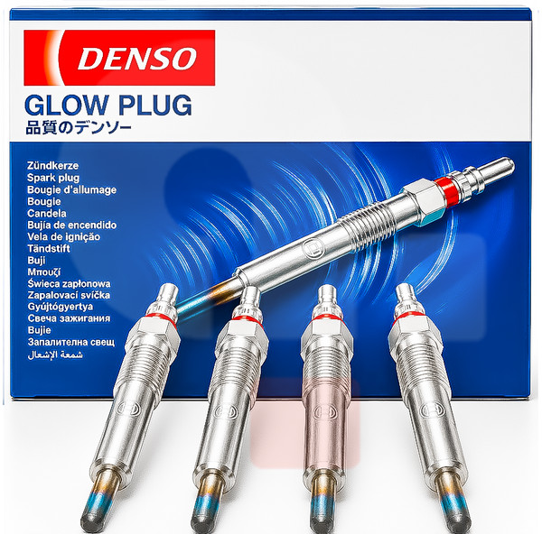 Denso Kit 4 GlüHkerzen Diesel Double Coil M10X1,25 11V 83Mm-image