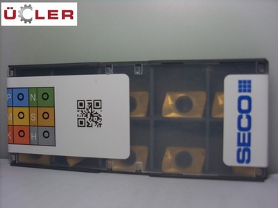 10 X SECO XOEX 120408R-M07,F30M WENDESCHNEIDPLATTEN CARBIDE INSERTS