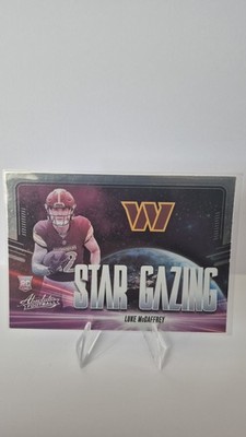 2024 Panini Absolute - Star Gazing Luke McCaffrey #SG-LMY (RC)
