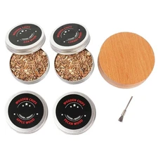 Cocktail Smoker Kit with Four Wood Chips for Whiskey,Drink,Bourbon Smoker Kit