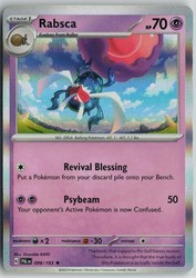 Rabsca 099/193 Paldea Evolved Holo Rare