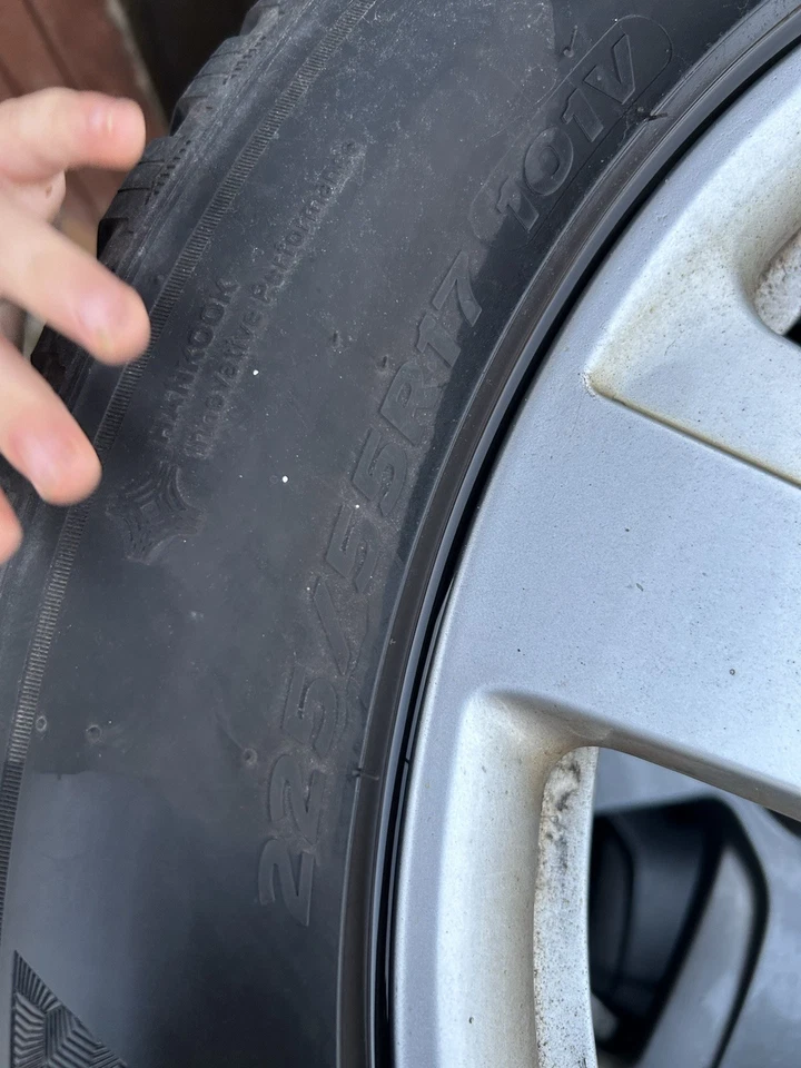 Original Audi Felgen mit Winterreifen 17 Zoll - Bild 2 von 2