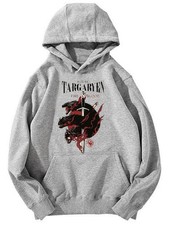House Targaryen Fire  Blood Hoodie - Epic Dragon Sword Game of Thrones Pullover
