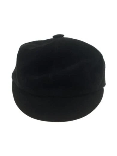 Christian Dior/casquette/  /cuir de chèvre/BLK/femme//