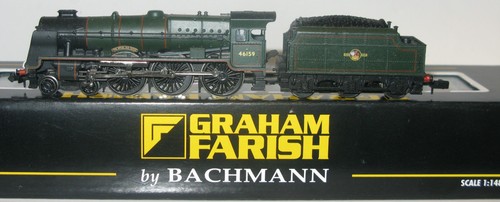 Graham Farish N 372-575 BR grün 6P Royal Scot 46159 Royal Air Force 6DCC ready | Zustand: Used