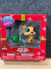 Littlest Pet Shop Festive Pets G7 #522 Bear Tan 2026 LPS Holiday Collectibe