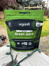 Organifi Green Juice Organic Superfood for Cleanse, Body Reset  Stress Support