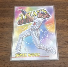 JAMES WOOD 2026 TOPPS TITANS OF THE GAME CARD WASHINGTON NATIONALS 