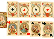 Queen Victoria Diamond Jubilee, playing cards 1897